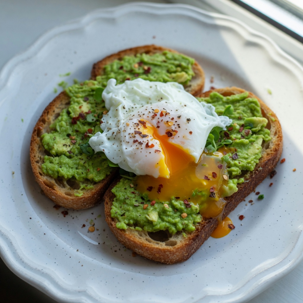 Avocado Toast with Poached Egg