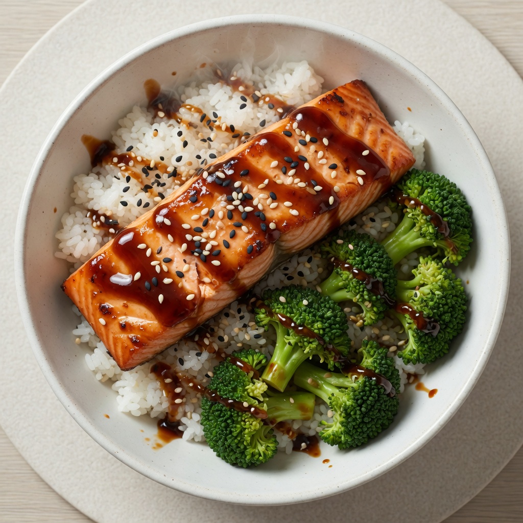 Teriyaki Salmon Bowl