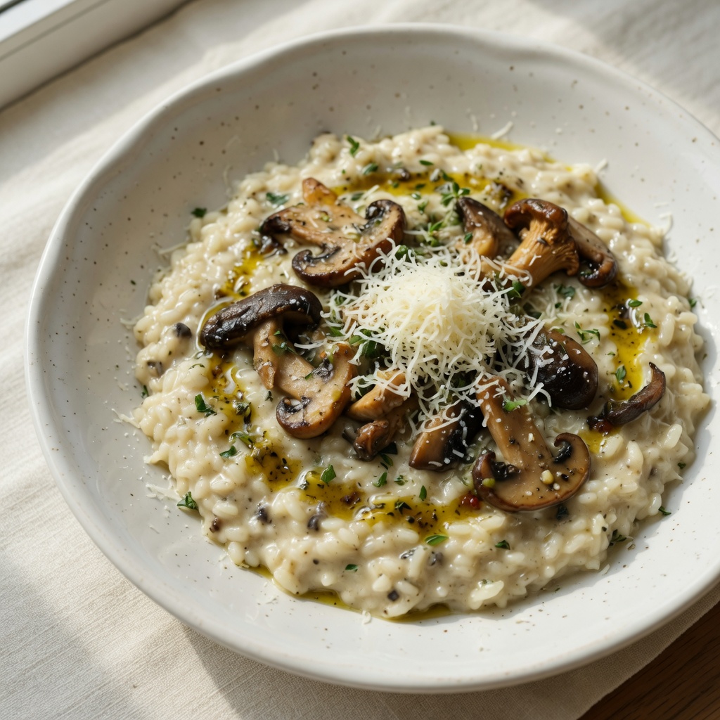 Mushroom Risotto