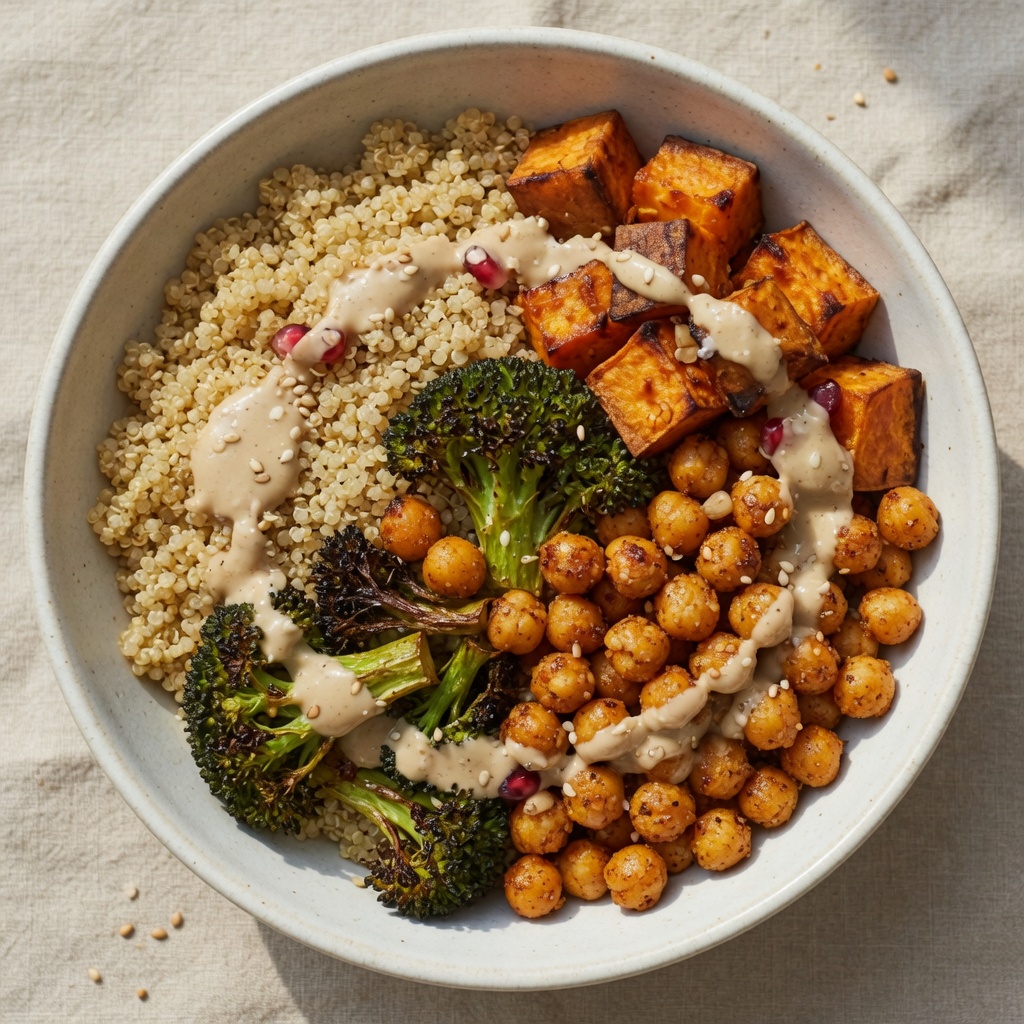 Quinoa Bowl with Roasted Veggies