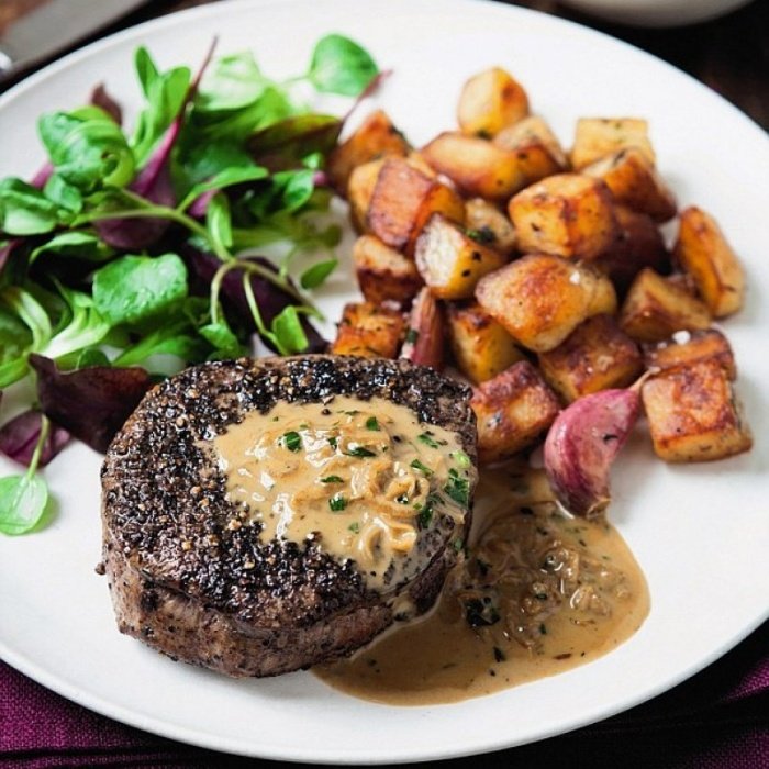 Pan-Seared Steak