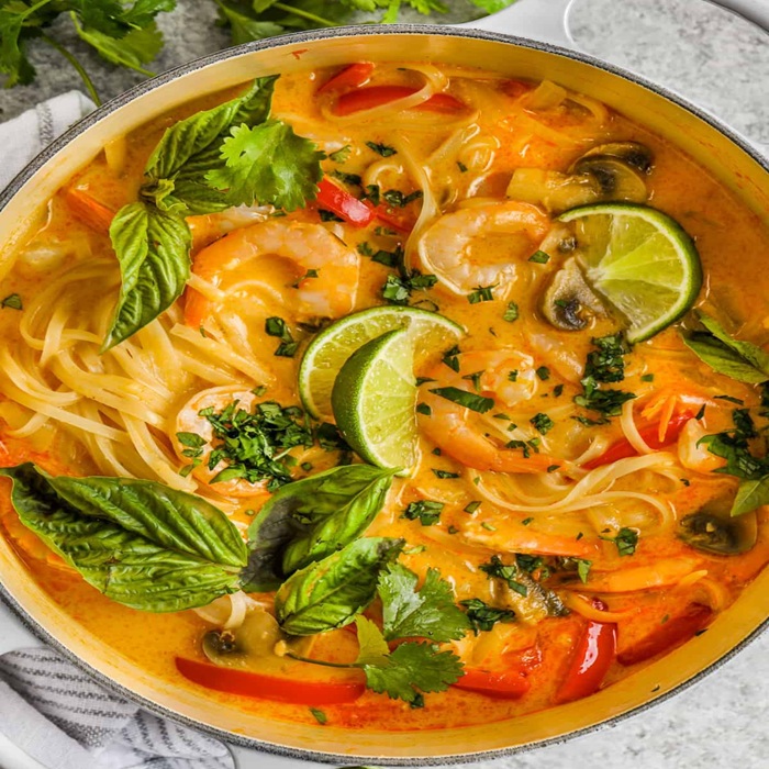 Thai coconut & veg broth