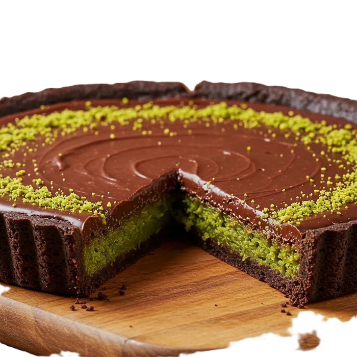 Pistachio Kunafa Chocolate Cake and Cupcakes